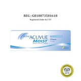 1-DAY ACUVUE® MOIST FOR ASTIGMATISM Daily Contact Lenses (30 pcs)