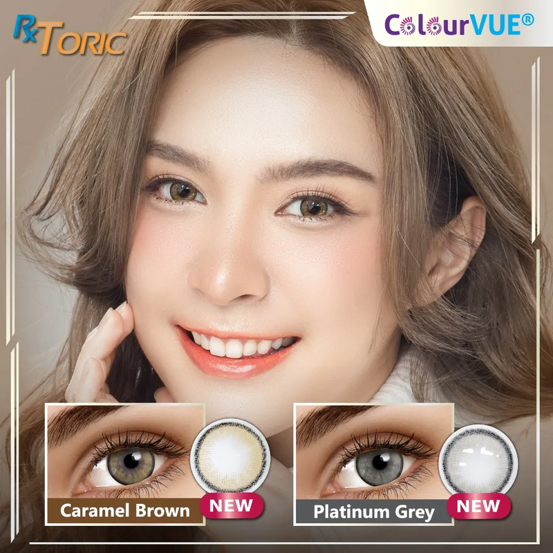 ColourVUE Toric Astigmatism 3 Months Contact Lenses [Pre Order][RX Order] + FREE Lens Case