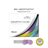 AIR OPTIX COLORS (2 pcs) + FREE Lens Case