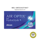 AIR OPTIX plus Hydraglyde Monthly (3 pcs) + [FREE 1 pc]