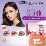 BLINCON B Color Toric 1 Month Contact Lenses (2 pcs)