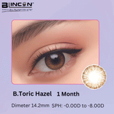 BLINCON B Color Toric 1 Month Contact Lenses (2 pcs)