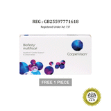 Biofinity Multifocal (3 PCS) + [FREE 1 pc]