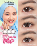 FreshKon COLORS FUSION Monthly Contact Lenses (2 pcs) + FREE Lens Case