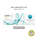 Clariti 1 Day Toric (30 PCS) + [FREE 5 pcs]