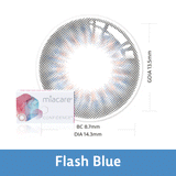 miacare CONFiDENCE Flash Colour Silicone Hydrogel Monthly Contact Lenses (2 pcs)