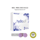 MAXVUE hydrosoft Monthly Contact Lenses (2 pcs) + FREE Lens Case