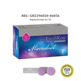 FreshKon COLORS FUSION Moondust Monthly Contact Lenses (2 pcs) + FREE Lens Case