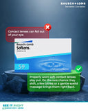 Soflens 59 (6 pcs) + FREE Lens Case