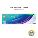 PRECISION 1 ONE DAY for ASTIGMATISM Daily Contact Lenses (30 pcs) + [FREE 5 pcs]