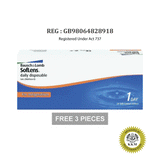 Soflens Daily Toric For Astigmatism Contact Lens (30 PCS) + [FREE 3 pcs]
