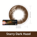 miacare CONFiDENCE Starry Colour Silicone Hydrogel Daily (10 pcs)