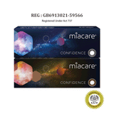 miacare CONFiDENCE Starry Colour Silicone Hydrogel Daily (10 pcs)