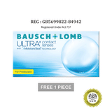 ULTRA For Presbyopia Multifocal Silicone Hydrogel Monthly Contact Lens (3 pcs) + [FREE 1 pc]