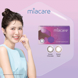 miacare CONFiDENCE Elusive Colour Silicone Hydrogel Monthly Contact Lenses (2 pcs)