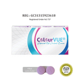 ColourVUE 3 Tones 3 Months Contact Lenses (2 pcs) + FREE Lens Case