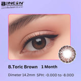 BLINCON B Color Toric 1 Month Contact Lenses (2 pcs)