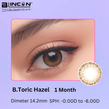 BLINCON B Color Toric 1 Month Contact Lenses (2 pcs)