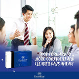 FreshKon 58 Clear Monthly Clear Contact Lenses (6 pcs) + FREE Lens Case