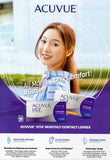 ACUVUE vita Monthly Clear Contact Lenses (6 pcs) + FREE Lens Case
